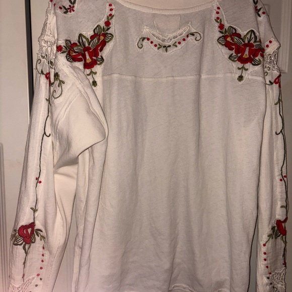 Free People Embroidered Long Sleeve - Picture 2 of 3